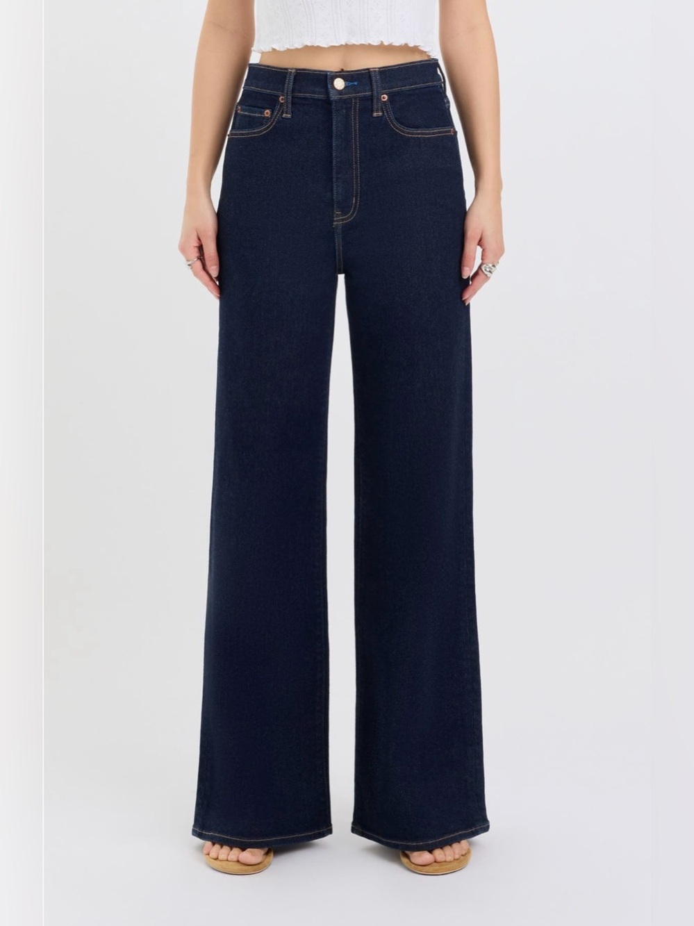 Daze Far Out High Rise Wide Leg Jeans